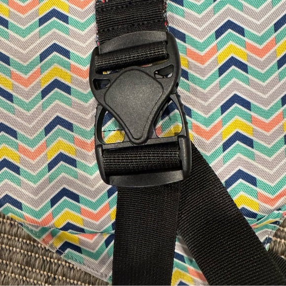 KAVU Multicolor Chevron Rope Sling Bag - Picture 4 of 6